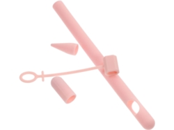 Estuche pequeño para lápices Slowmoose, funda protectora antipérdida, rosa.