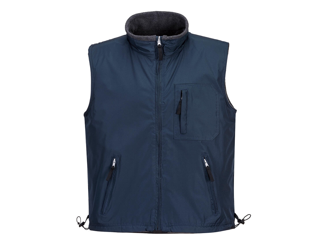 Chaleco térmico reversible RS Comodidad y resistencia / Azul marino oscuro / S Portwest