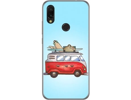 Carcasa Xiaomi Redmi 7 TUMUNDOSMARTPHONE Furgoneta Multicolor