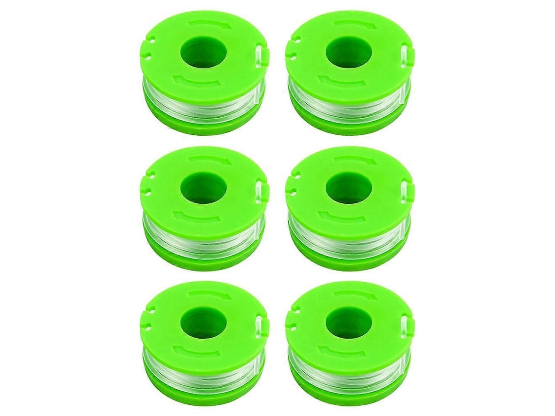 M1u 6pcs Rs90121 Carrete De Hilo De Nailon Para Desbrozadora Earthwise Cst00012 Lst10012 F5i Cst12010