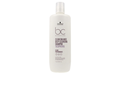 Champú Líquido SCHWARZKOPF Bc Clean Balance Deep Cleansing 1000ml