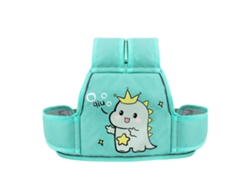 Cinturón de seguridad infantil para motocicleta con estampado de dibujos animados, ajustable y reflectante, fácil de usar. GOKOCO