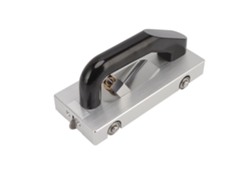 Ranuradora De Suelo Manual De Aleación De Aluminio Con Polea Guía En Forma De U, De Plástico Plateado, Herramienta Para