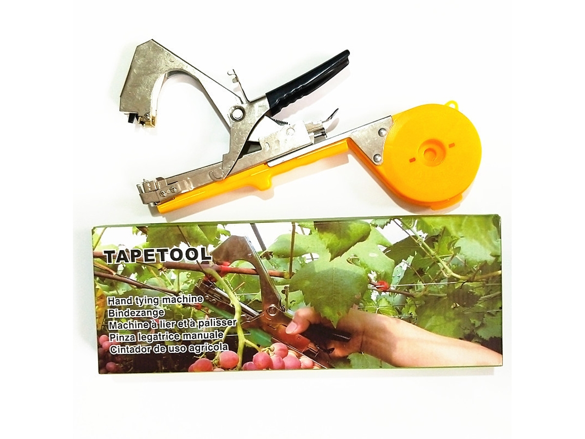 Máquina para Atar Plantas de Jardín Alin1214-1 Amarillo
