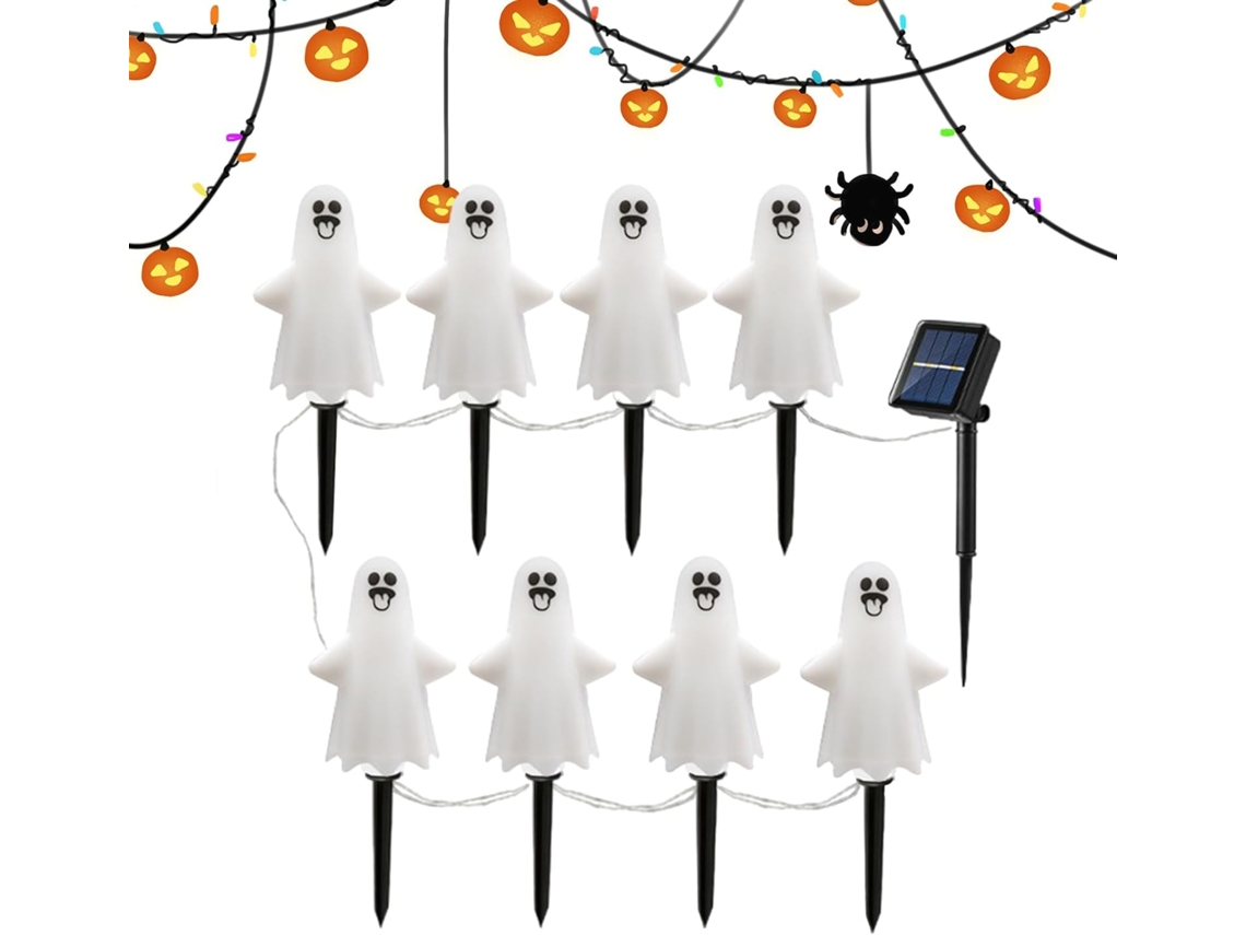 Luces Solares De Halloween - Palos De Jardín - Luces Solares De Jardín De Halloween - Decoración Sol