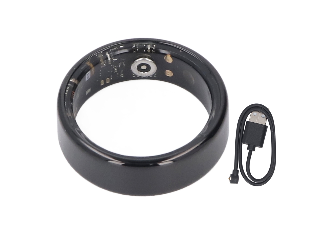 Elegante anillo inteligente de fitness resistente al agua: monitorización del sueño y la actividad física, regalo ideal.