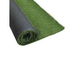 Cesped Artificial 12 Mm. Rollo 1x25 Metros. Césped Moqueta Para Interior Y Exterior. Jardín, Terraza, Balcón. Uso Domestico
