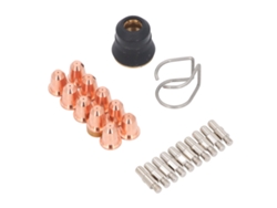 Kit de accesorios para soplete de corte de plástico de 23 piezas con electrodos, puntas, boquilla y accesorios PR0010 PD0116-08