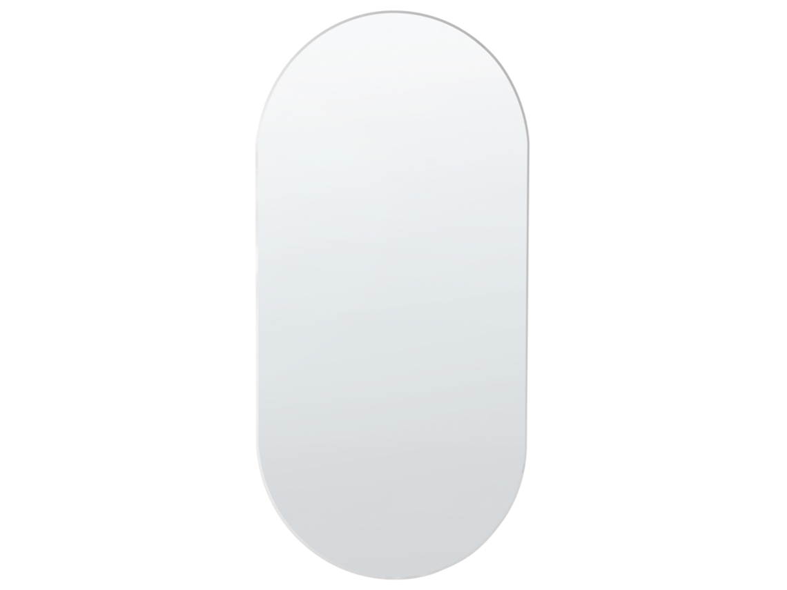 Espejo BELIANI Alfortville de Vidrio Plateado 40x0.5x80