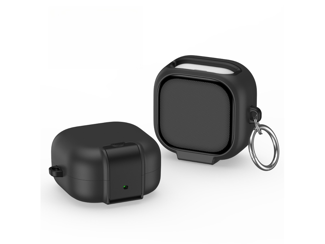 Funda protectora para auriculares Samsung Galaxy Buds4 Pro, protección completa / 1 pieza (negro) Czhhmart