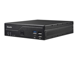 Mini PC SHUTTLE Dh610 Barebone Pc de 1,3L Negro Lga 1700