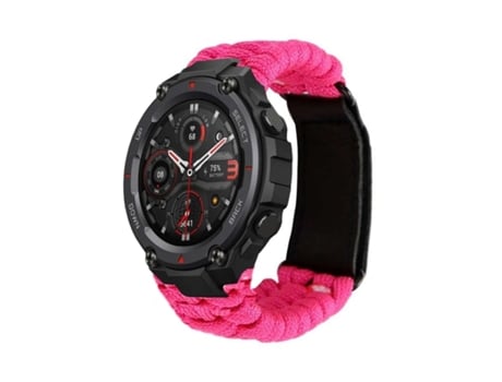 Pulsera de Alambre Trenzado para Amazfit T-Rex Rosa VEANXIN