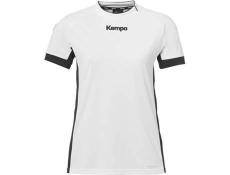 Camiseta de Mujer para Fútbol KEMPA Prime Blanco (2XL)
