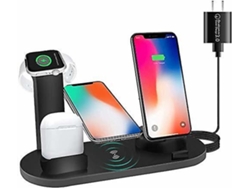 Cargador Sem Fio Relógio Para Apple Yizhood Negro