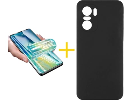 Carcasa + Protector de Pantalla para Xiaomi MI 11I ACCETEL Negro