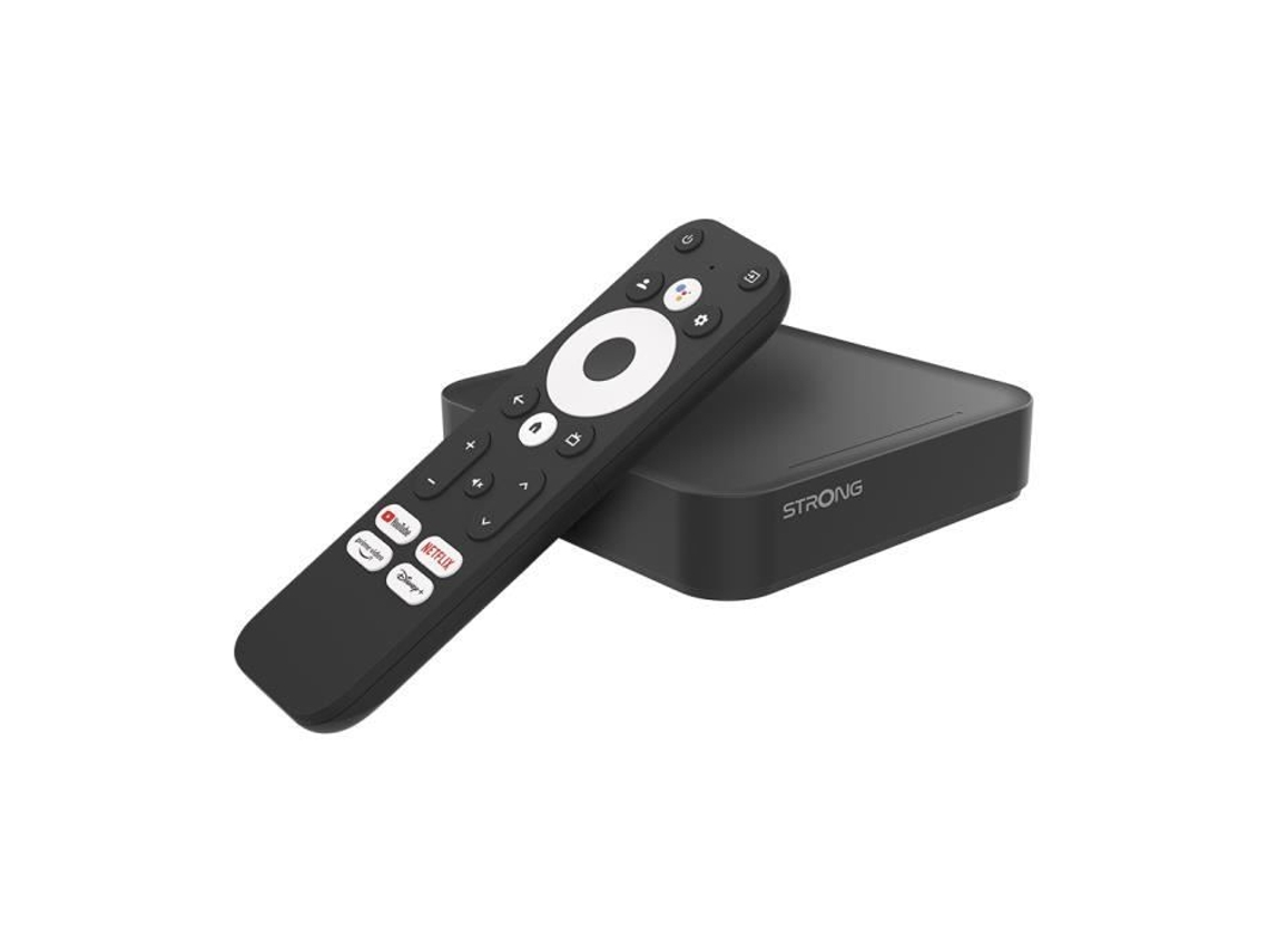 Leap-S3 Android Multimedia Gateway 4K Uhd Netflix Google Play Store Chromecast Wifi de doble banda Puerto Ethernet STRONG