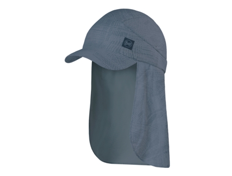 Gorra Unisex BUFF Sahara Tiho Plateado (S/M)