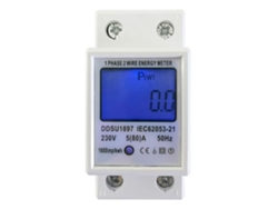 Medidor De Energía Lcd Monofásico 220v 5-80a 18400kw Monitor De Vatios-hora