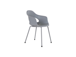 Silla Pp Metal Mate Gris Claro 56x54x80cm