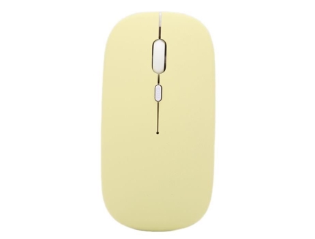 HURRISE Ratón Usb Smart Wire Mouse Mini Portátil 3 Velocidades Ajustable Dpi Wire Mouse Teclado De Computadora Modo Único Amarillo Mate