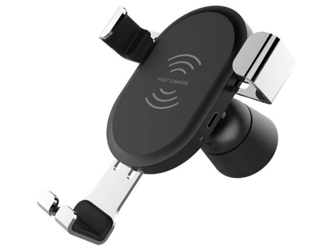 Cargador Sem Carro Rápido para iPhone XS/8/8 Plus/XR/XS Max YIZHOOD Negro