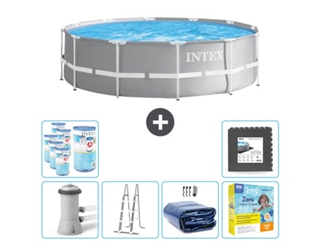 Piscina Tubular INTEX 26716GN-CB37 (8592 L - 366x99cm)