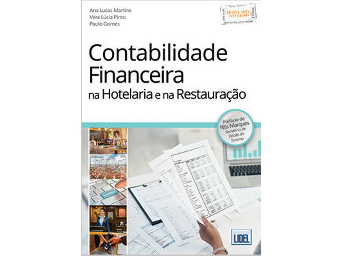 Libro Contabilidade Financeira na Hotelaria e na Restauração de Ana Lucas Martins (Portugués)