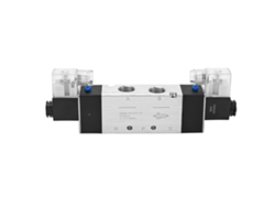 2026velora-válvula Solenoide Neumática De 3 Posiciones 5 Vías Control Eléctrico Dc12v