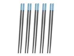Palillos Reutilizables - Juego de 5 Pares de Fibra de Vidrio JEIIBRZUI