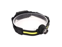 Linterna Frontal Led Recargable Por Usb Con Detección Brillante Xpg Cob Zoom, Linterna Principal, Luz De Diadema Para Acampar Y Pescar (negr