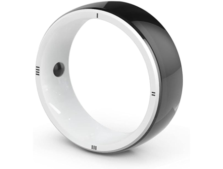Smart Ring, 128 GB para compartir disco inalámbrico y función NFC para iPhone Android (Blanco y Negro, M) CHRONUS