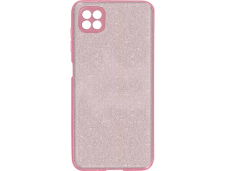 Carcasa Samsung Galaxy A22 5G AVIZAR Purpurina Rosa