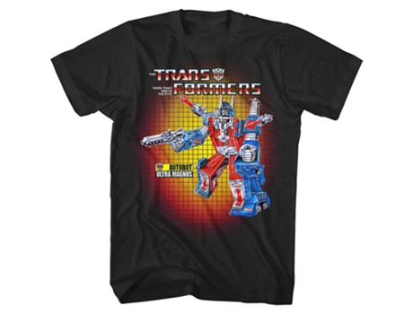 Camiseta ROCKINSTONE Box Art Ultra Magnus Transformers (S)