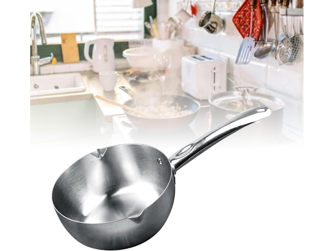 Cacerola calentadora de mantequilla/leche de acero inoxidable de 22 cm Slowmoose