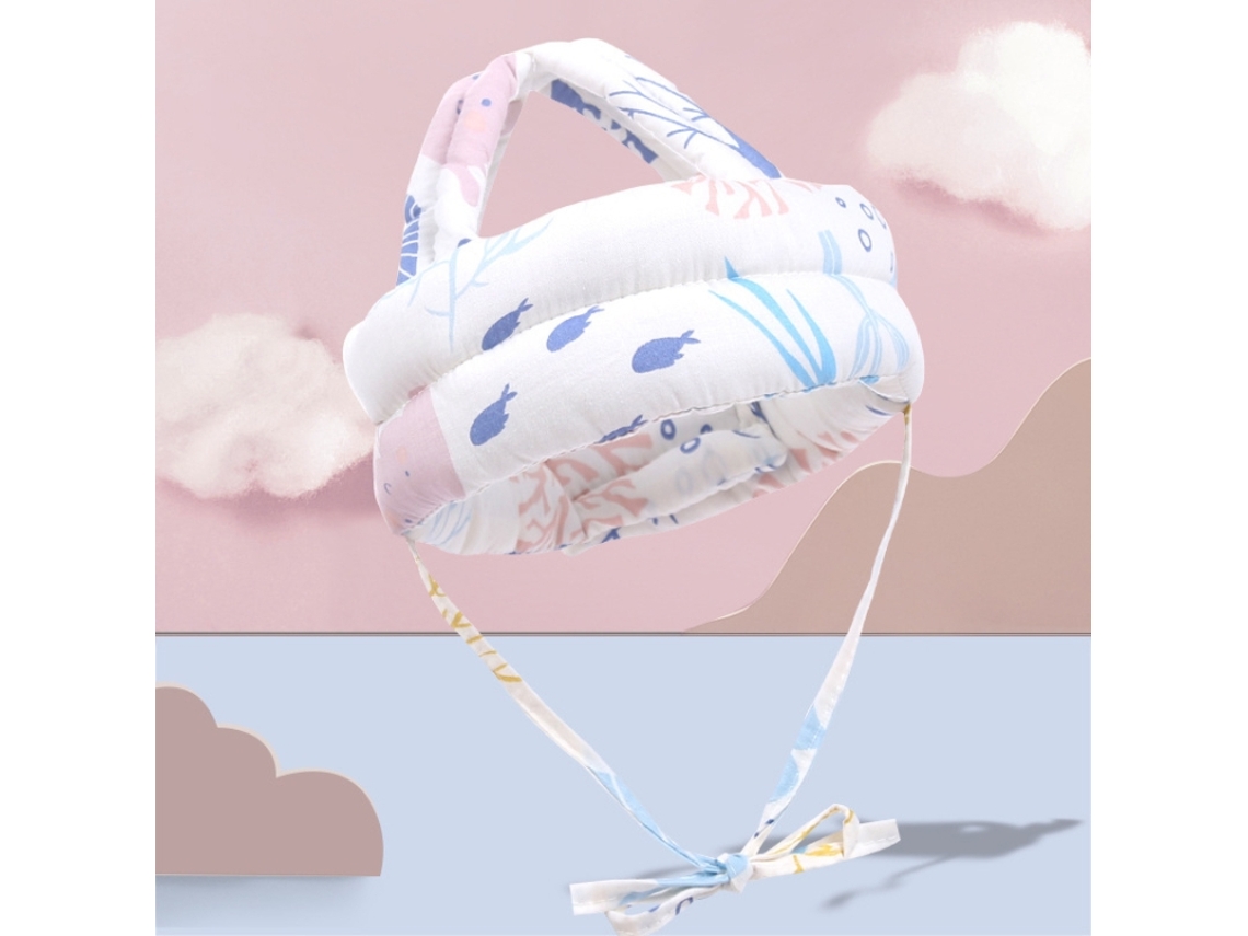 Gorro protector transpirable anticaídas para bebés y niños - Mundo Submarino