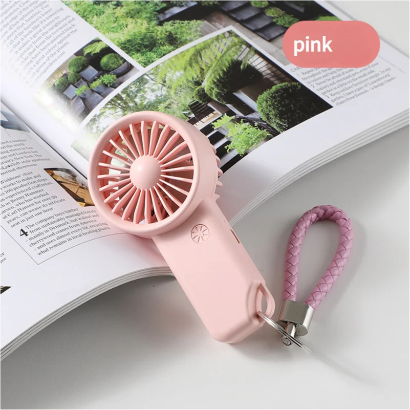 Ventilador Portátil De Mano (rosa), Mini Ventilador De Refrigeración, Ventilador De Mano Usb