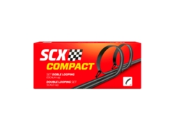 Scx - Set Doble Looping Gama Compact Para Ampliar O Mejorar Tu Pista De Carreras O Coches De Carreras, Scalextric Compact, Juguetes Para Niños