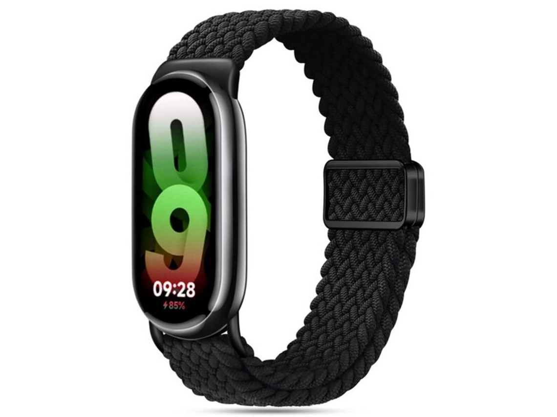 Pulseira Tech Protect Nylonmag Para Xiaomi Smart Band 8 | 9 | Nfc Preta Vayotoy