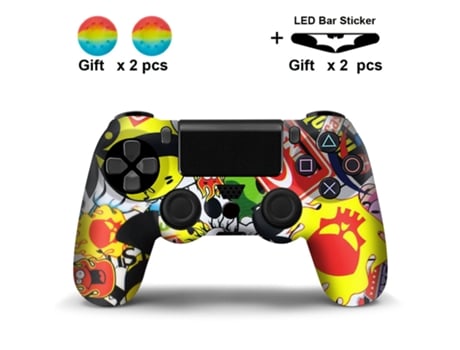 Carcasa para mando PS4 MOROROR Multicolor