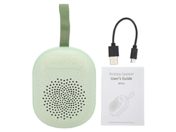 Altavoz inalámbrico portátil con cable, resistente al agua IPX4, luz RGB, 2 modos de conexión, minialtavoz para Yunzii