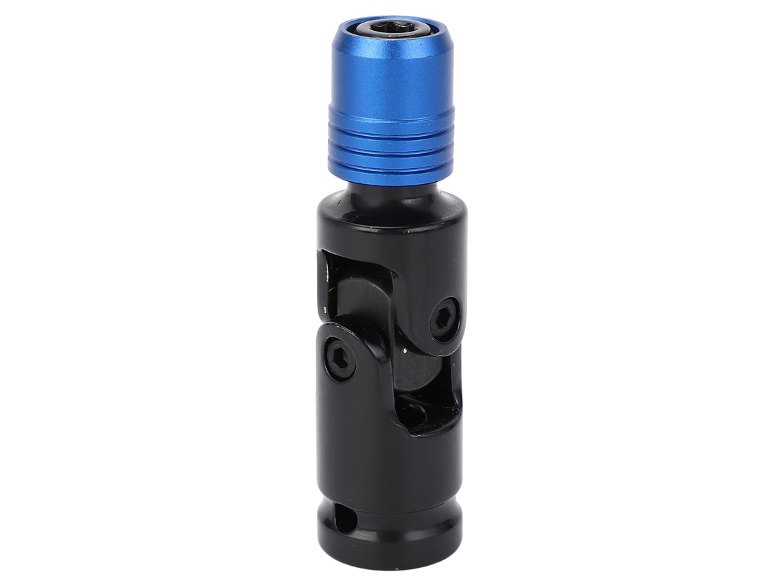 Adaptador De Chave De Impacto Universal Aço Cromo Molibdênio Rotação 360 Graus Conversor 1/2 Para 1/4 Polegada