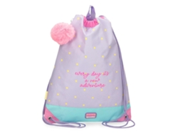 Bolsa de gimnasio New Adventure poliéster lila Movom