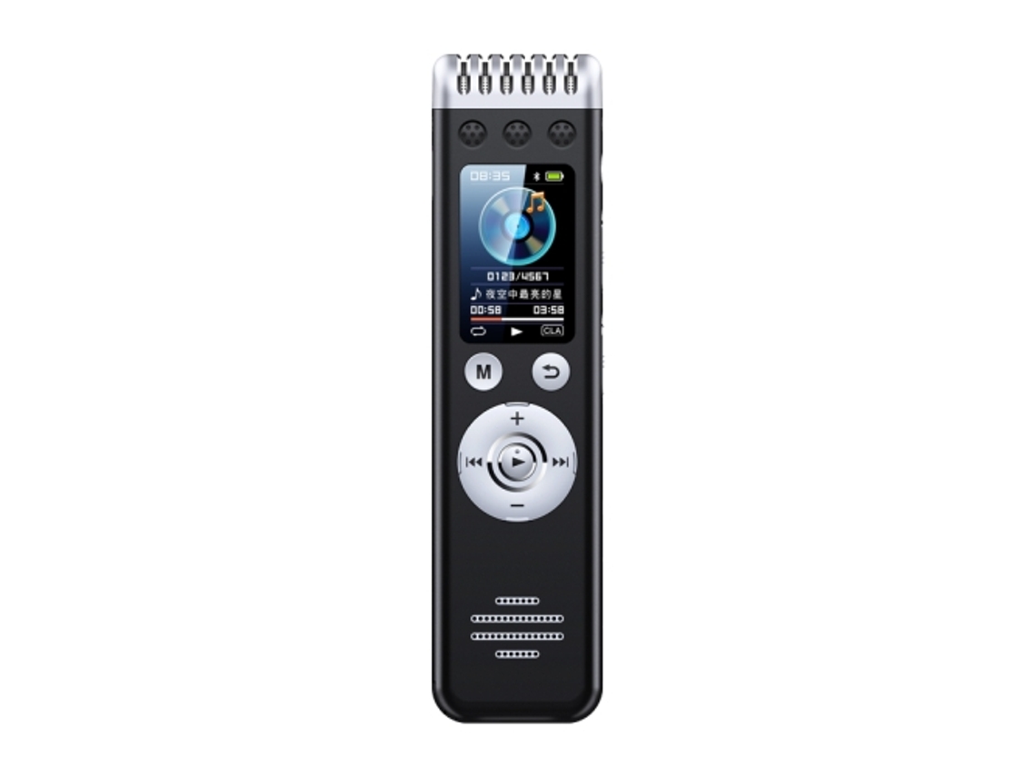 Grabadora de voz digital Yuysan Q88, mini grabadora MP3 multifuncional con reducción de ruido HD, capacidad de 32 GB