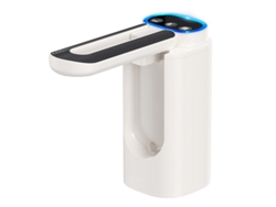 Dispensador automático de agua con bomba para botellas de 5 galones, Chrui (blanco)