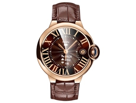 Smartwatches Mujeres Hombres Multifuncional BT Llamada Impermeable Smartwatch Fitness Deportes Relojes Negocios AUJEZON