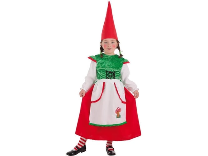 Disfraz de Niña DISFRAZZES Gnoma (Talla: 9 a 11 años)