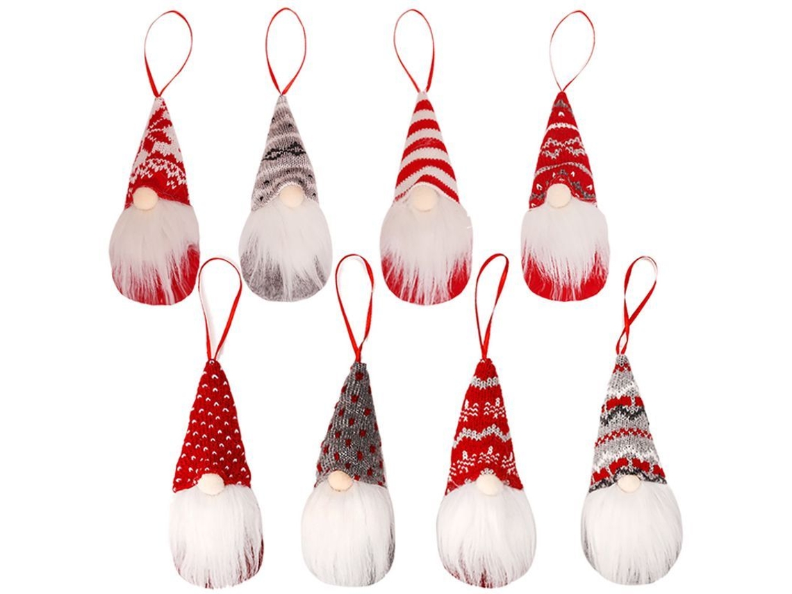 2026-muñecos De Navidad Sin Rostro Plush Gnome, 8 Piezas Decorativas Para Hogar Y Regalo De Buena Suerte
