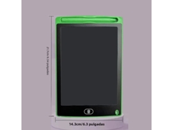 Tableta De Escritura Lcd (verde De 8,5 Pulgadas), Tablero De Dibujo, Tablero De Dibujo Para Niños, Pizarra De Juguete Para Escribir