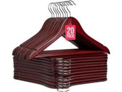 PERCHAS CAOBA LOTE 20 UNIDADES COM-FORT HOUSE