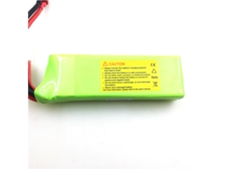 Batería de Lipo Feilun de 11,1 V, 1800 mAh, 25 C, 3 s, con conector T para barco RC sin escobillas FT012 de 24 G
